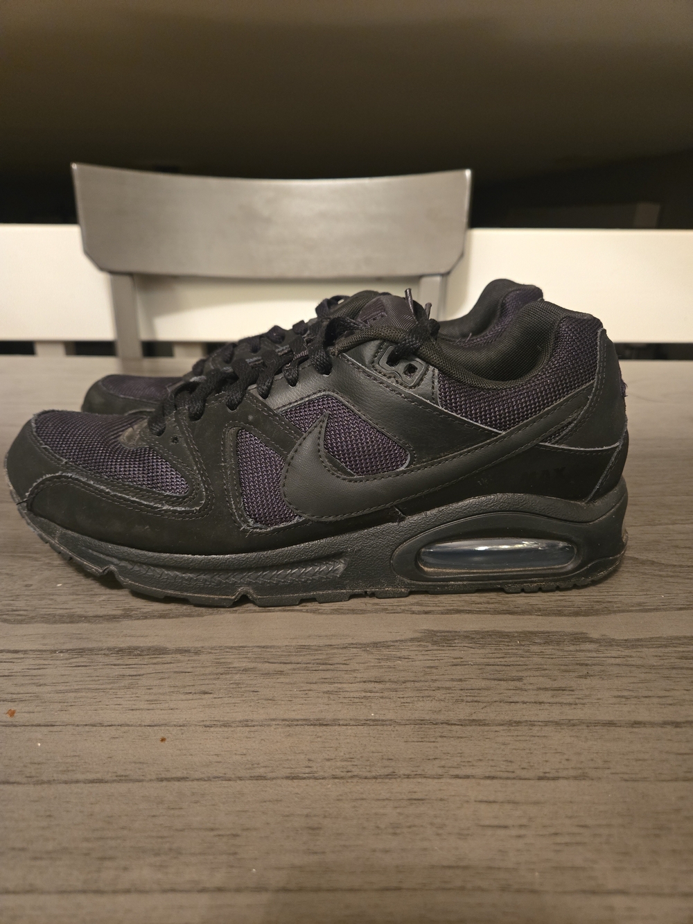 Nike Air Max Command 'Triple Black' Mens Lifestyle Shoes 629993 020 Size 10.5